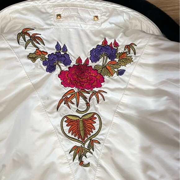 Obermeyer Women's White Long Sleeve Allure Thermolite Puffer Ski Jacket Size 8 - Picture 5 of 8